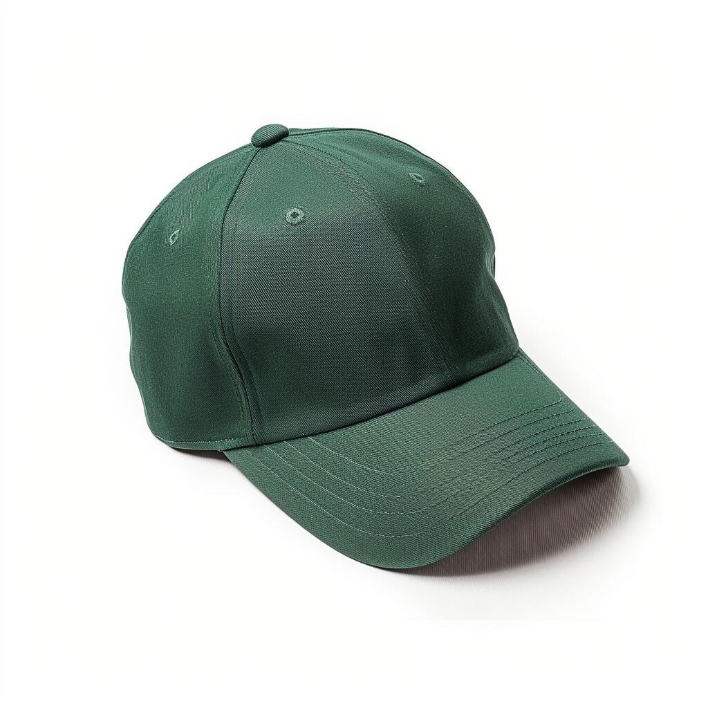 Green baseball hat